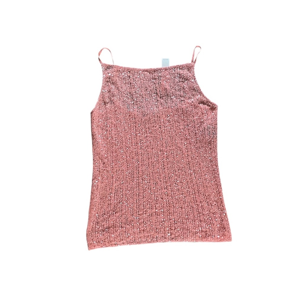DONNA KARAN | NWT Sequin sleeveless top camisole